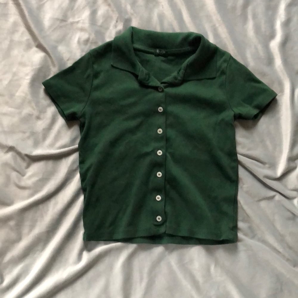 brandy melville button up top